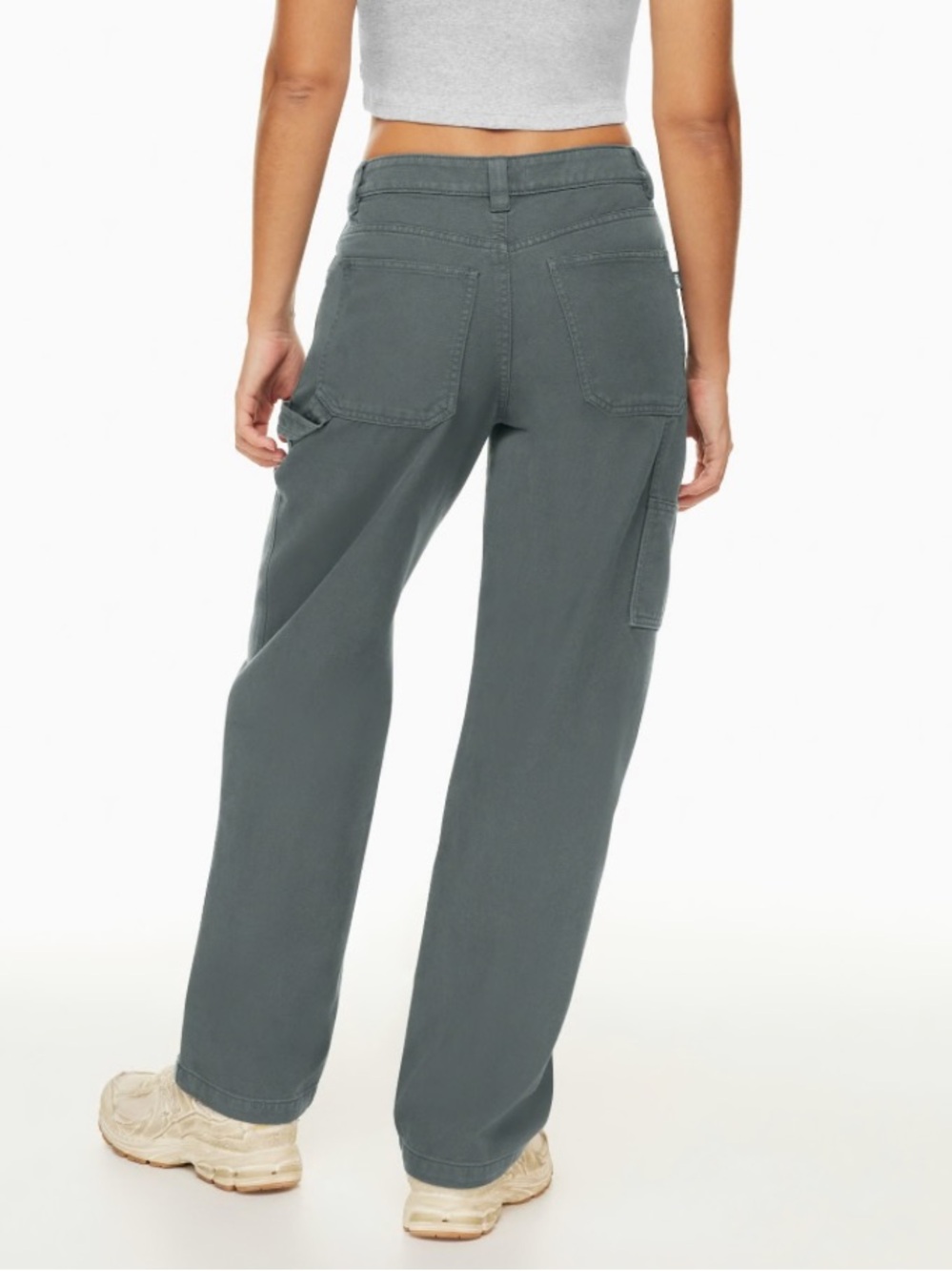 TNA Greenwich Cargo Pants in Dark Grey (Size 12)